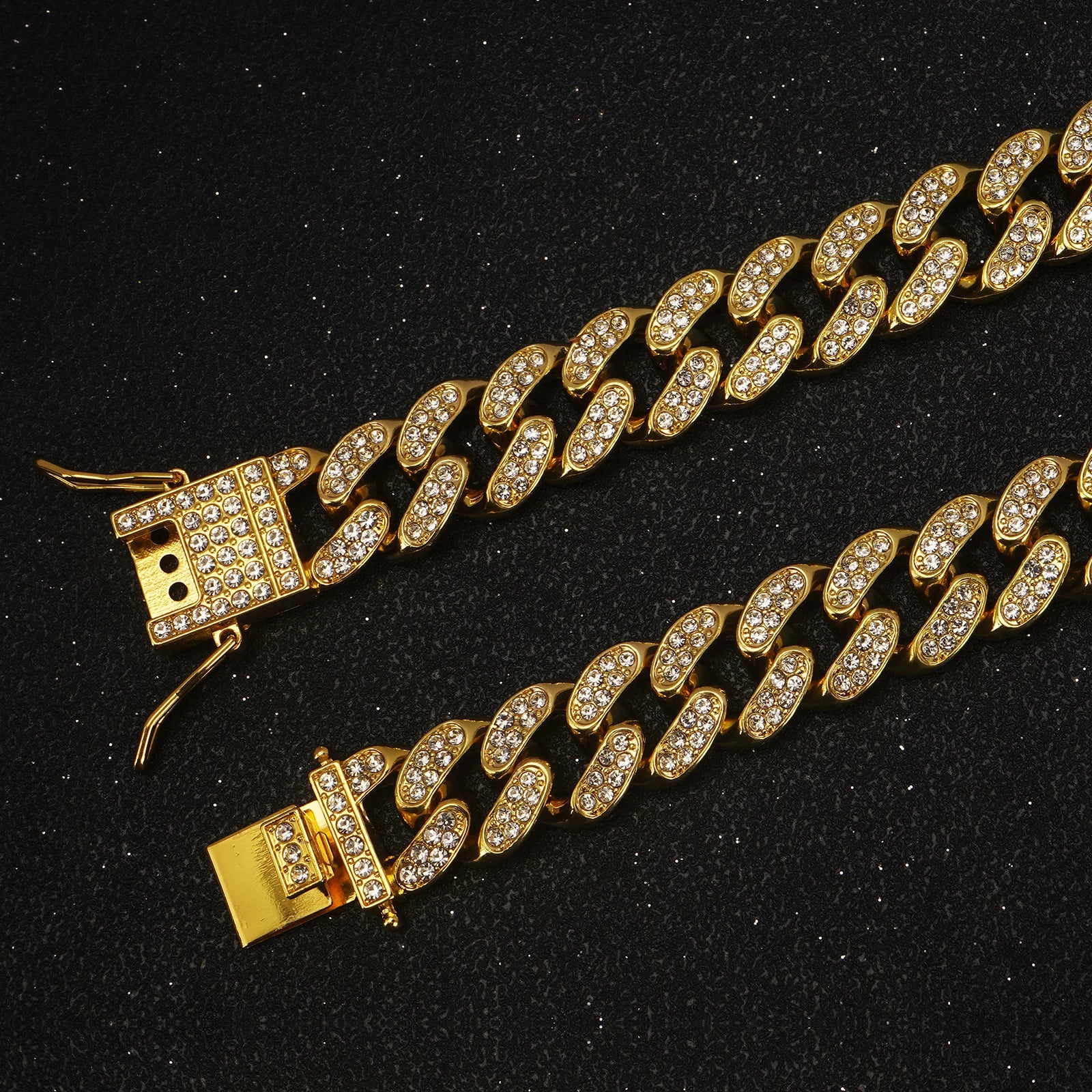 Diamond Cuban Pet Chain Collar